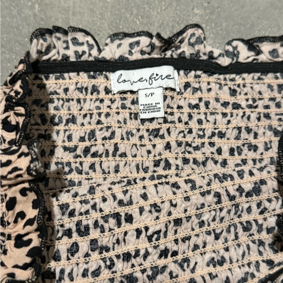 Cheetah Print Tube Top Dress - Picture 4 of 4